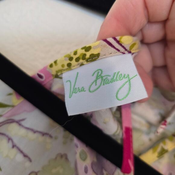 Vera Bradley Apron Women's O/S Pink Green Make Me Blush Floral Cottagecore - Picture 9 of 15